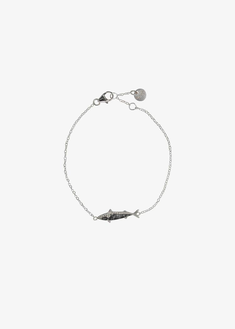 Secondary product image for "Armband Makrill Silver"