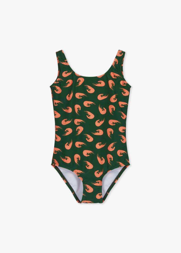 Secondary product image for "Lottis Baddräkt Räka Grön"