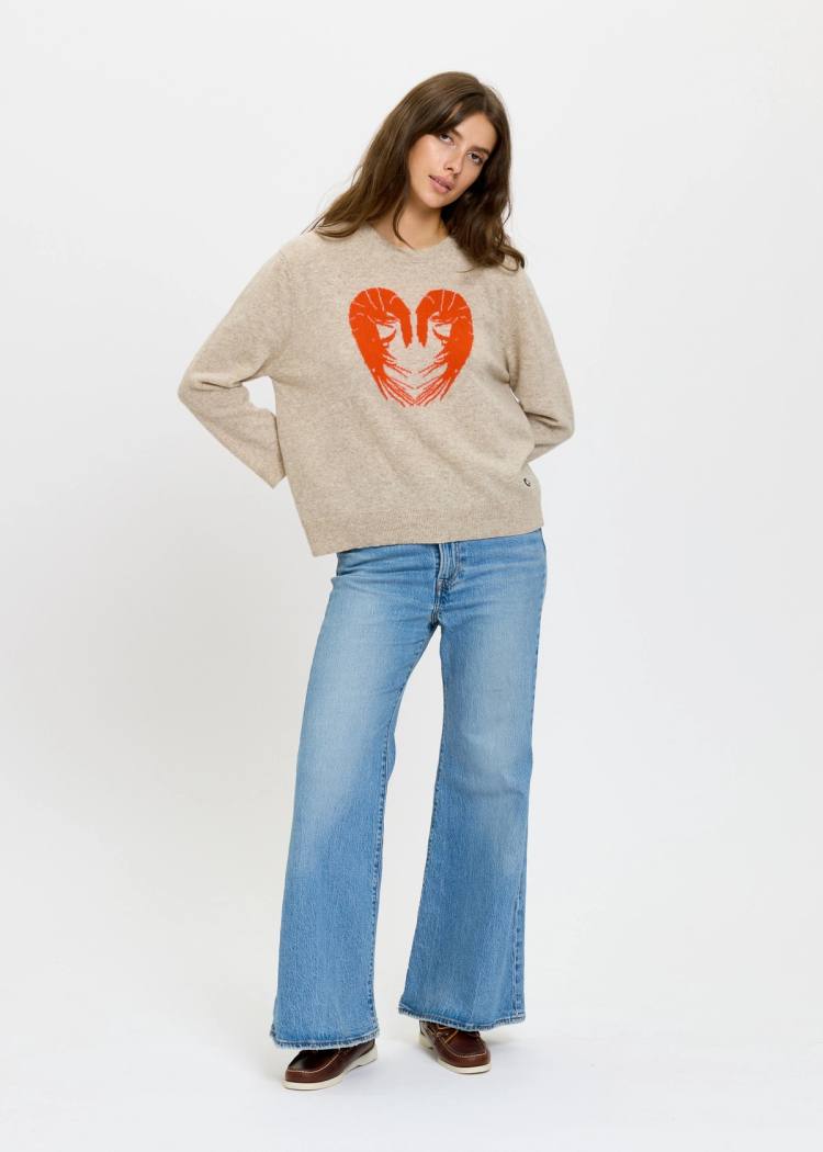 Secondary product image for "Pamela Stickad Räkhjärta"