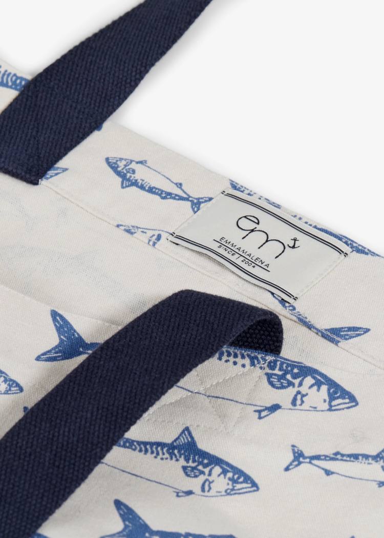 Secondary product image for "Anchor Bag Mackerel Vintage"