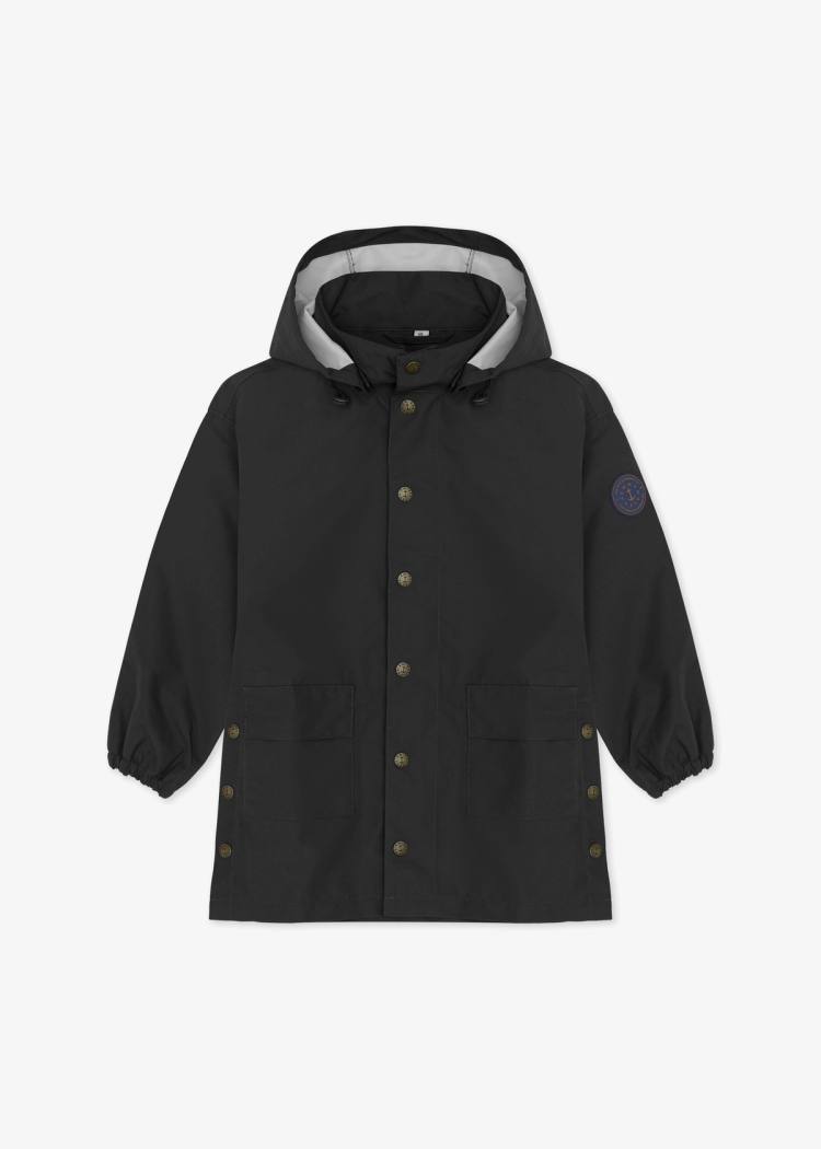Secondary product image for "GBG Regnponcho Svart Barn"