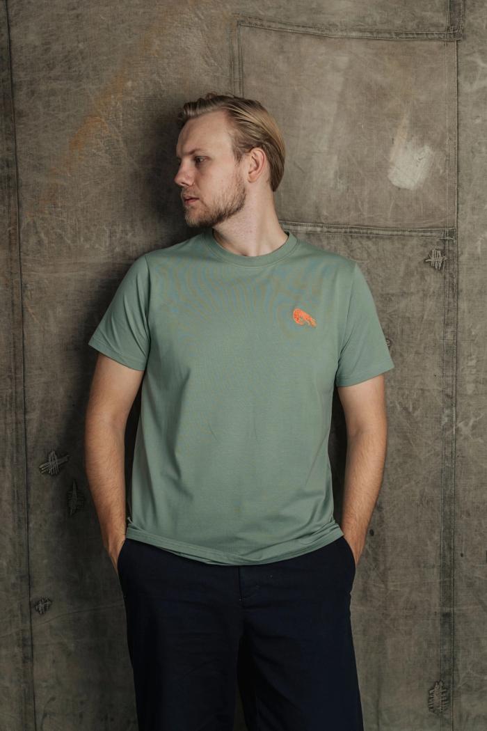 Secondary product image for "T-shirt Räka Grön"