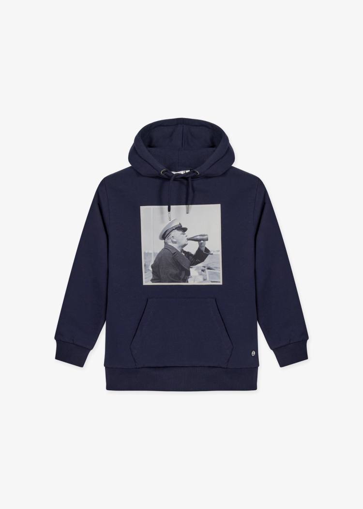 Secondary product image for "Joo Hood Kids Grey Melange"