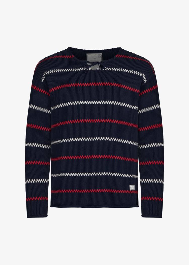 Secondary product image for "Käringö Knitted Sweater Navy"