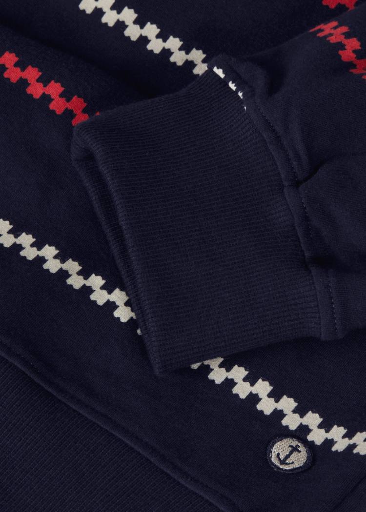 Secondary product image for "Shirt Käringön Stripe Navy"