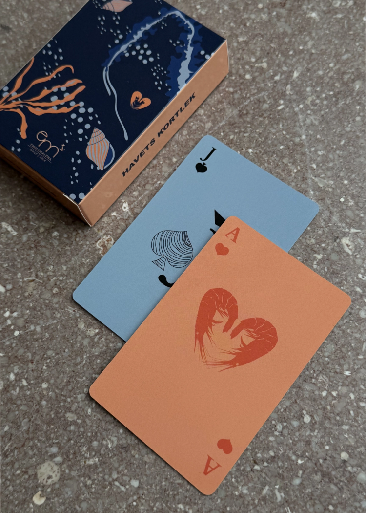 Secondary product image for "Havets Kortlek Tång & Snäcka"