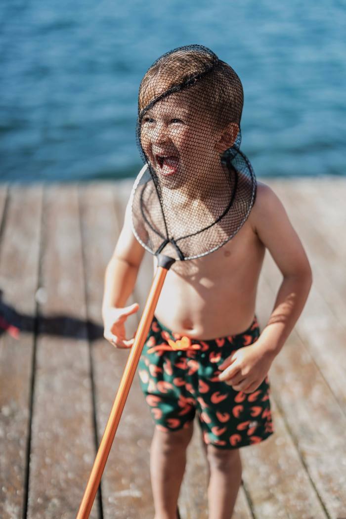 Secondary product image for "Swim Shorts Kids Shrimp Green"