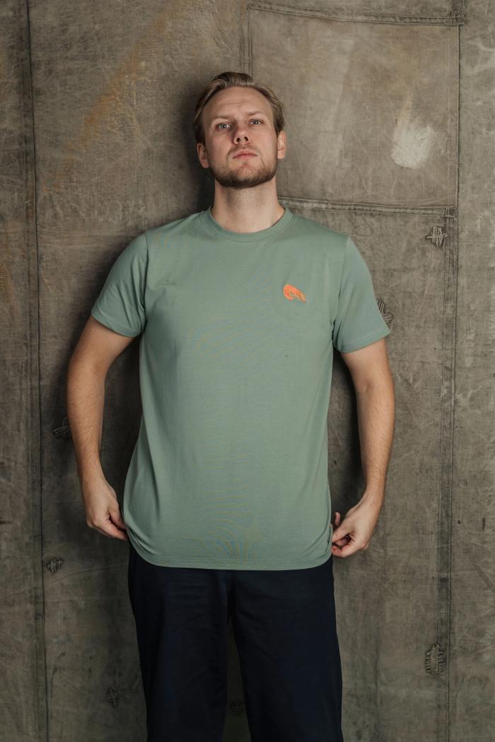 Secondary product image for "T-shirt Räka Grön"