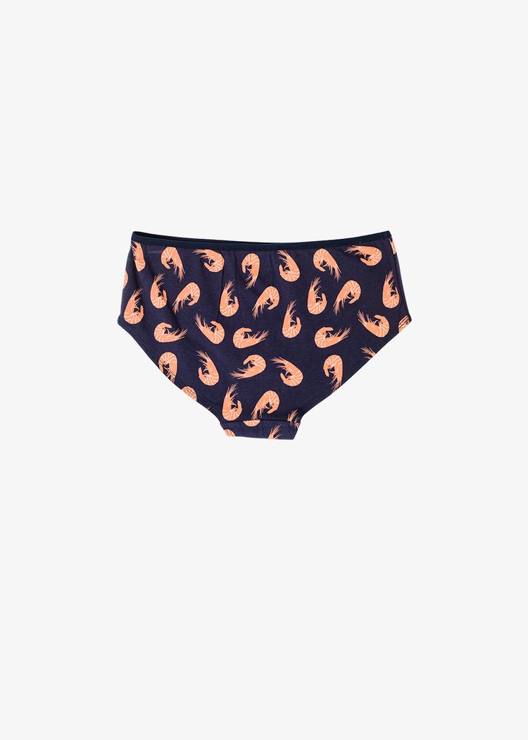 Secondary product image for "Brief Adult Shrimp Navy"