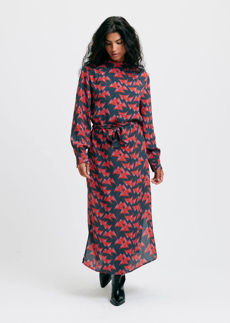 Secondary product image for "Anne Klänning Fena Röd"