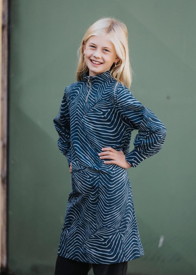 Secondary product image for "Monika Klänning Barn Lax Blå"