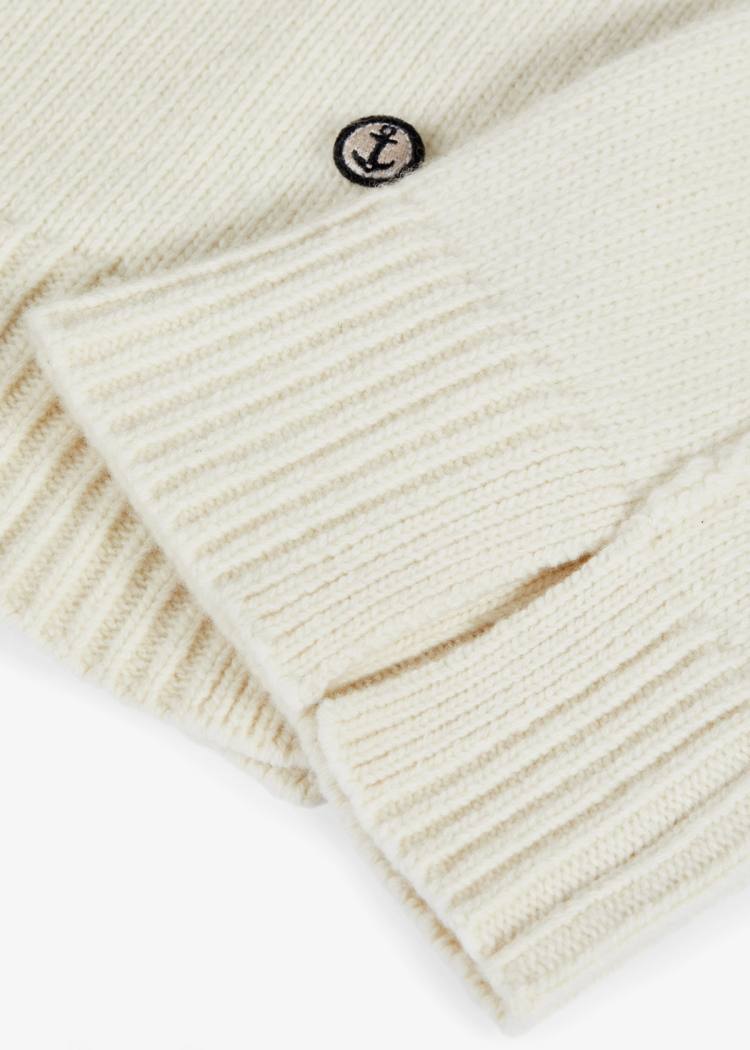 Secondary product image for "Hanna Stickad Tröja Off-white"