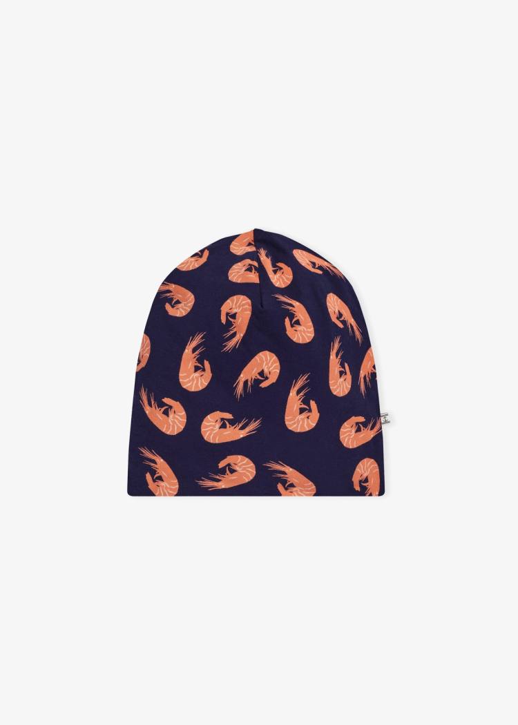 Secondary product image for "Beanie Shrimp Navy"