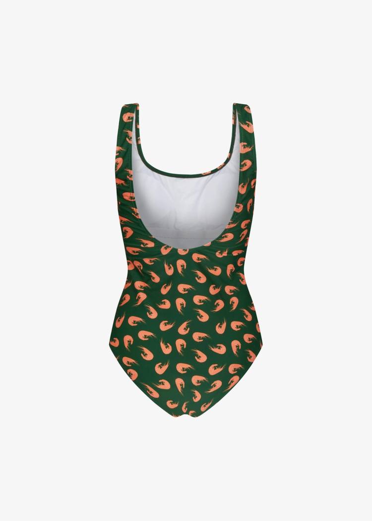 Secondary product image for "Lisa Swimsuit Shrimp Green"