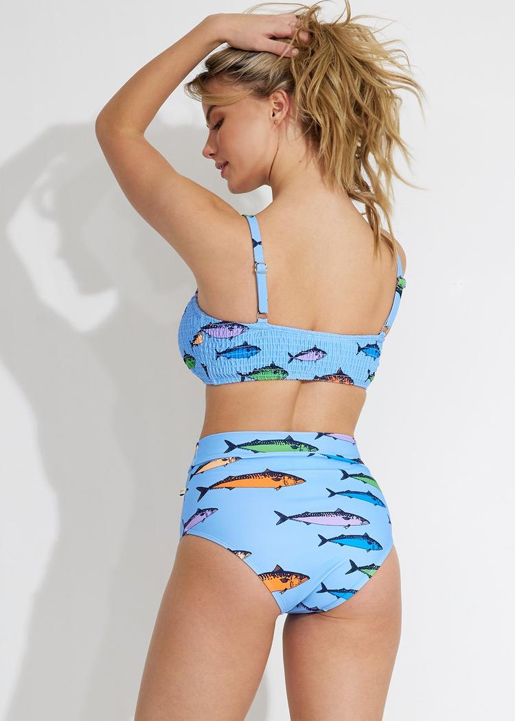 Secondary product image for "Ilse Waffle Bikini Briefs Mackerel Multi"