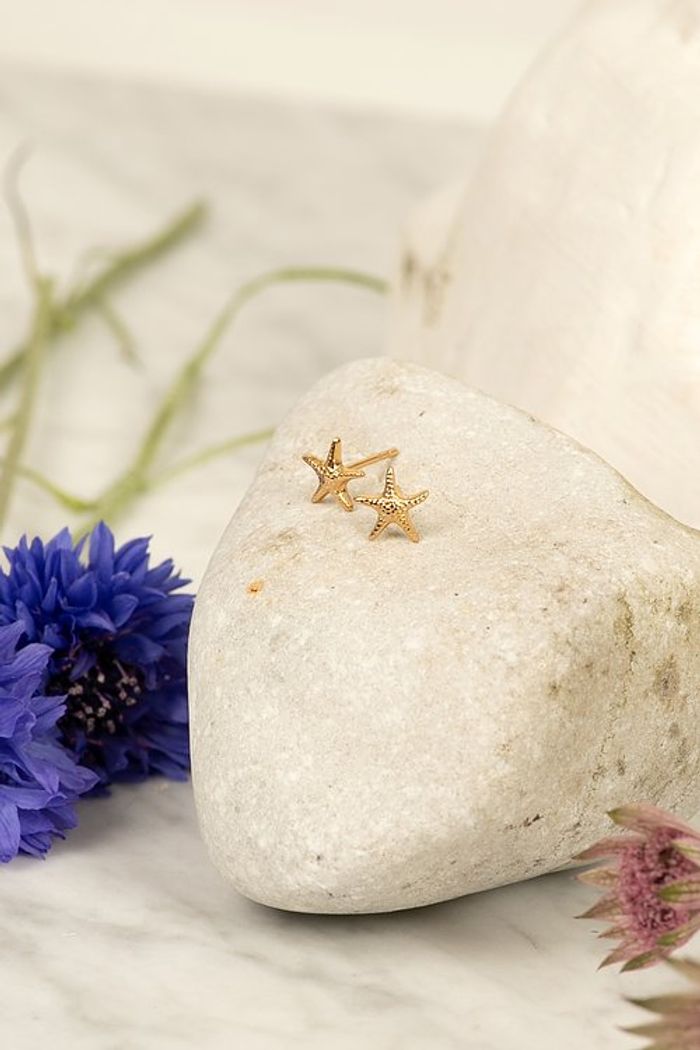 Secondary product image for "Örhänge Sjöstjärna Guld"