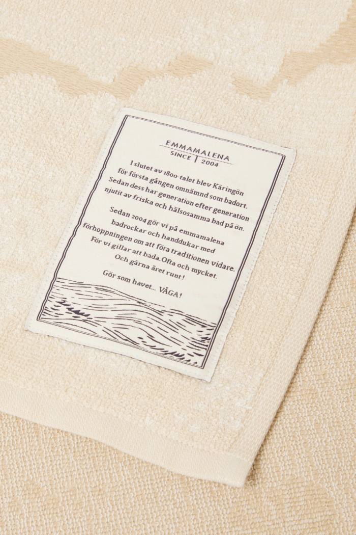 Secondary product image for "Guest Towel Sockertång Sand"