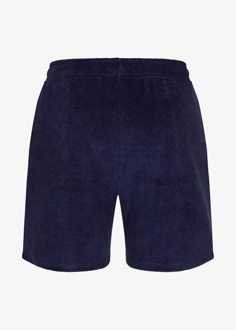 Secondary product image for "Strand Frottéshorts Marinblå"
