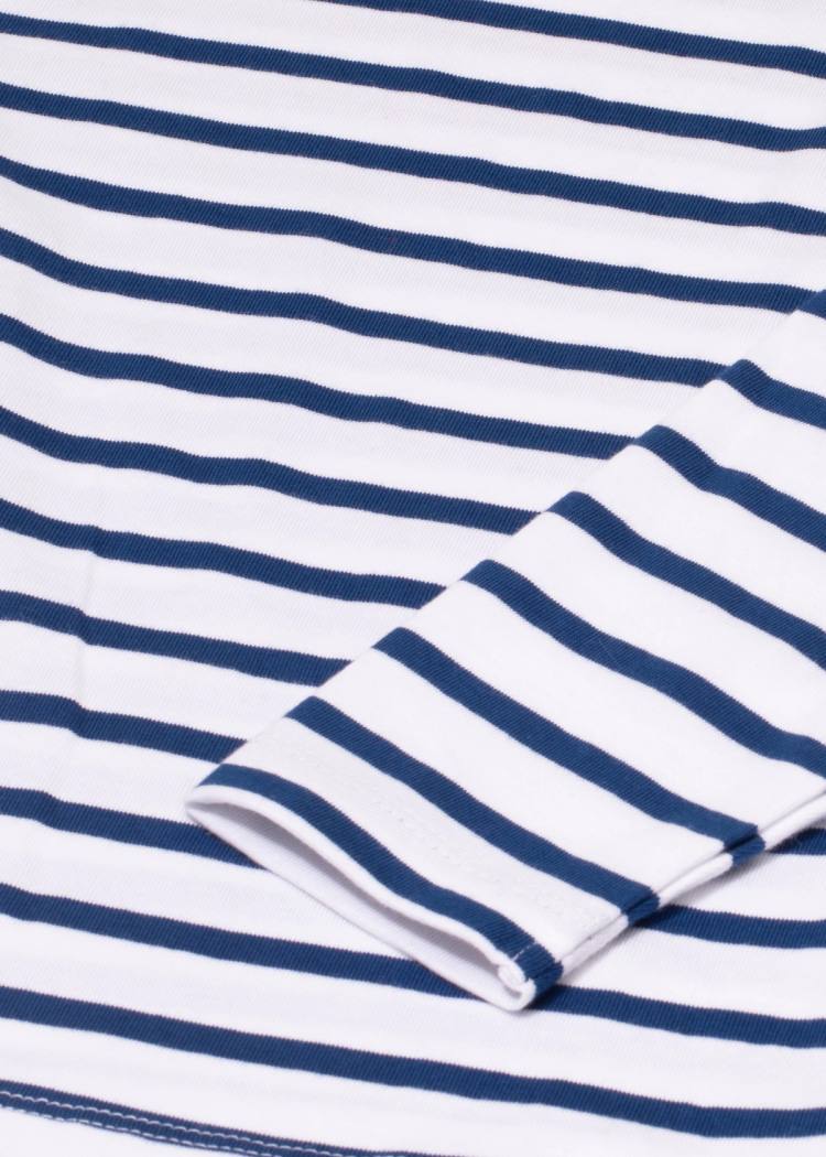 Secondary product image for "Marine Stripe White Blue Child"