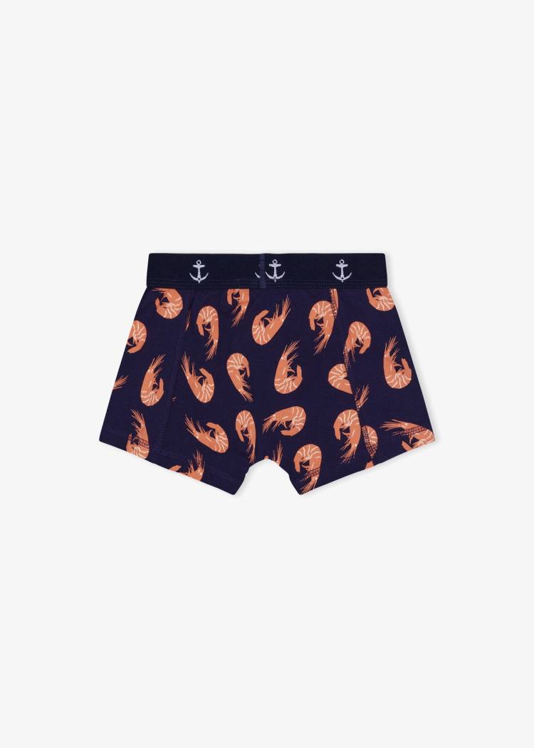Secondary product image for "Underpants Kids Shrimp Navy"