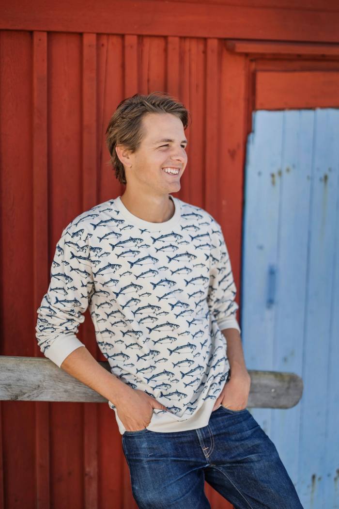 Secondary product image for "Tröja Makrill Vintage"