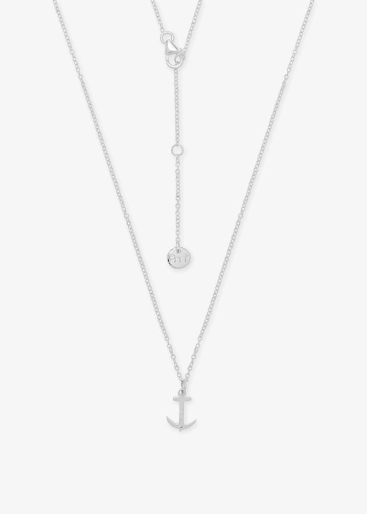 Secondary product image for "Necklace Anchor Silver"