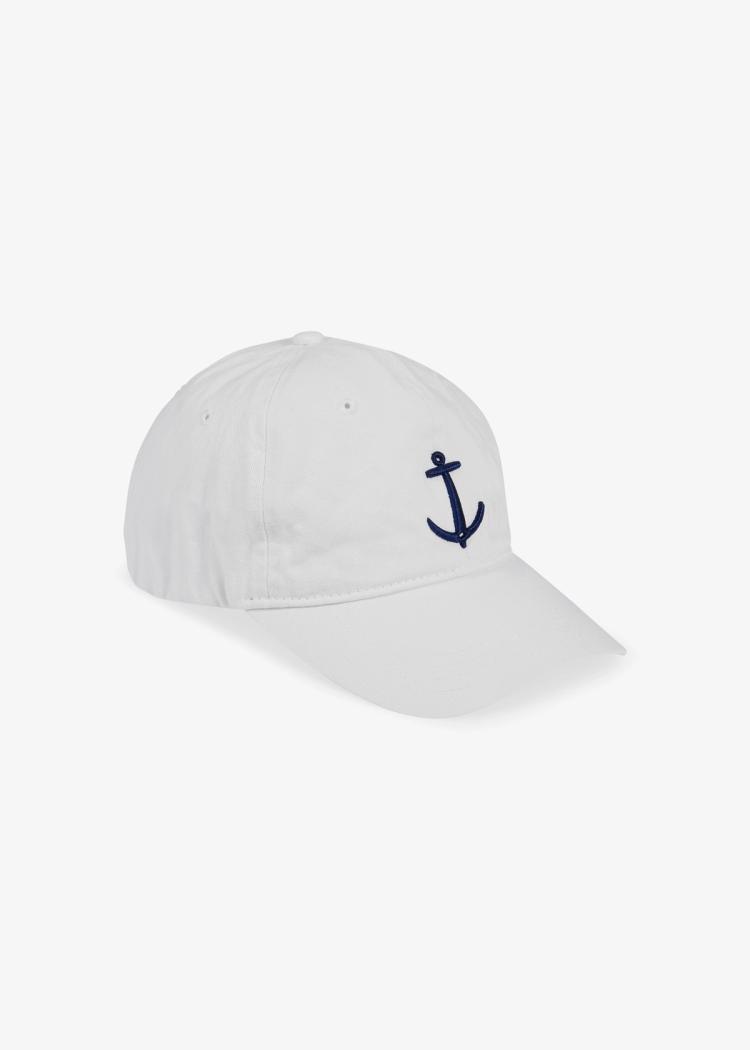 Secondary product image for "Cap Anchor Adult White"