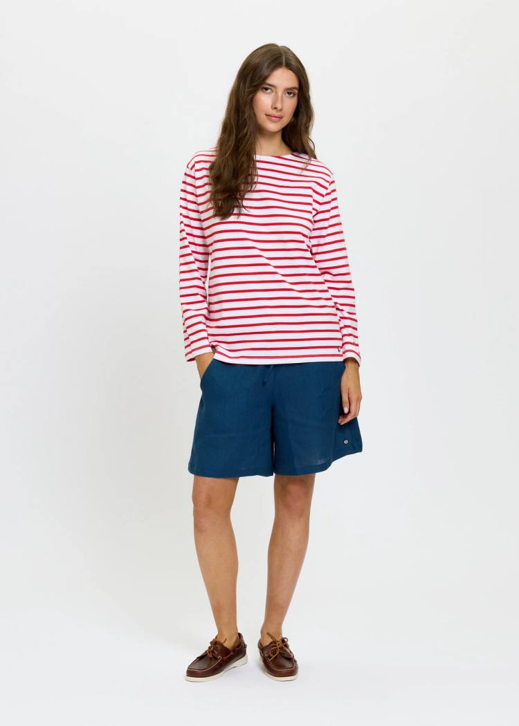 Secondary product image for "Marin Stripe White Red"