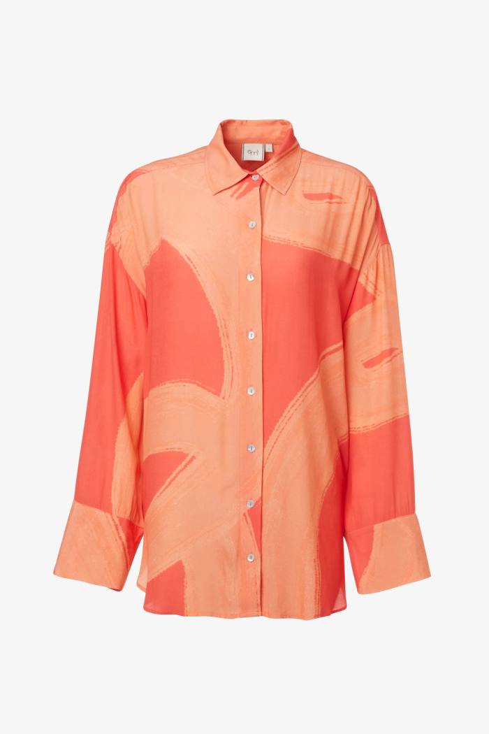 Secondary product image for "Melli Skjorta Ocean Line peach"