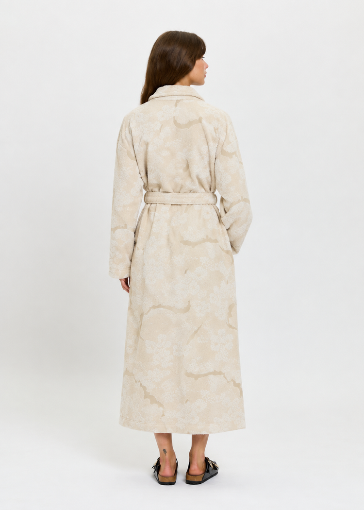 Secondary product image for "Bathrobe Sockertång Sand"