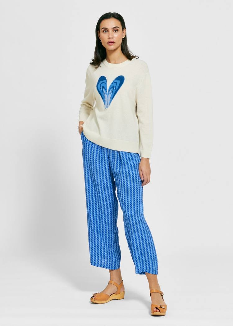 Secondary product image for "Pamela Stickad Musselhjärta"