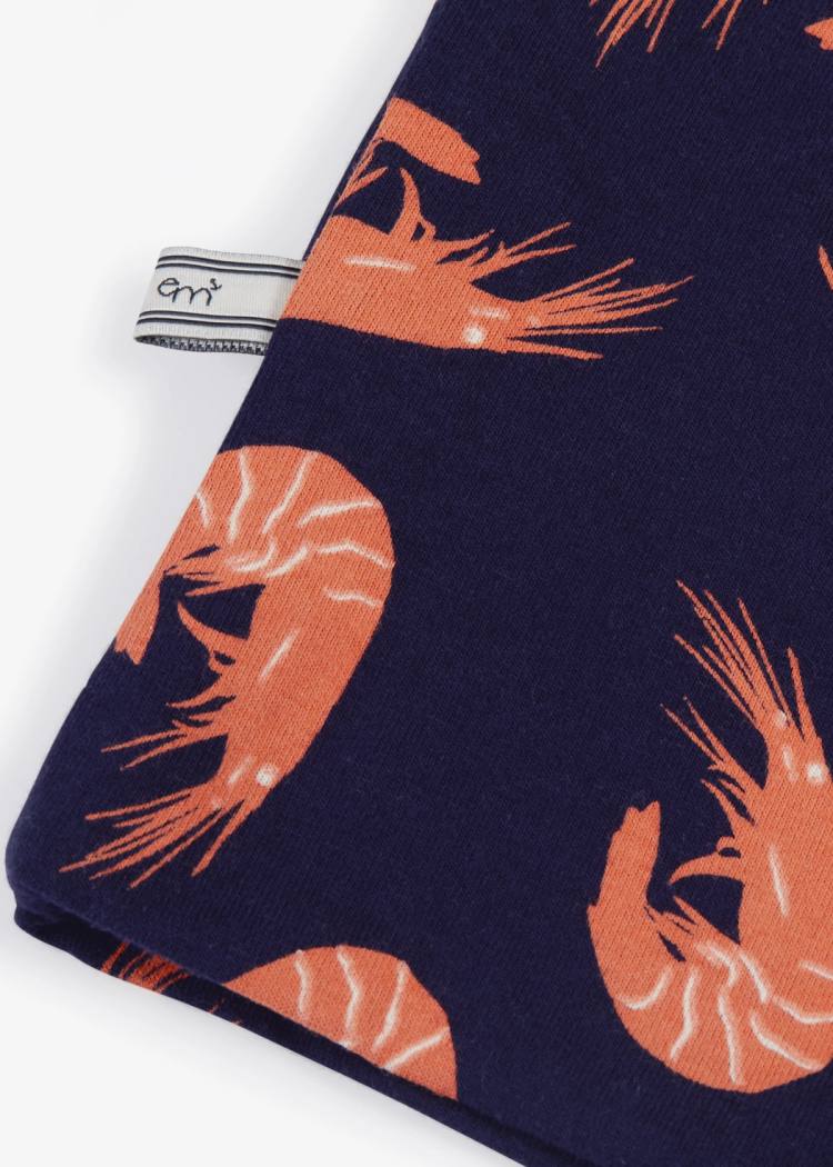 Secondary product image for "Beanie Shrimp Navy"