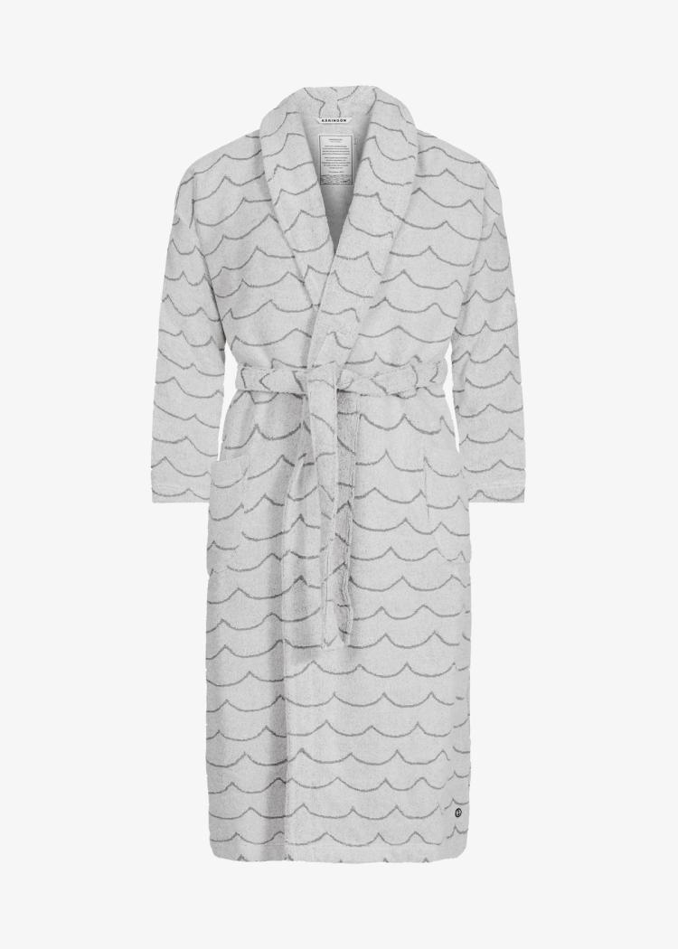Secondary product image for "Bathrobe Wave Ecru Woman"