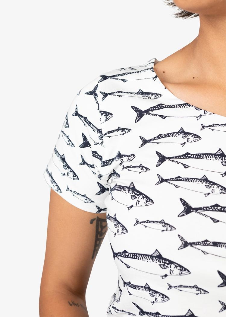 Secondary product image for "Eli T-shirt Mackerel"