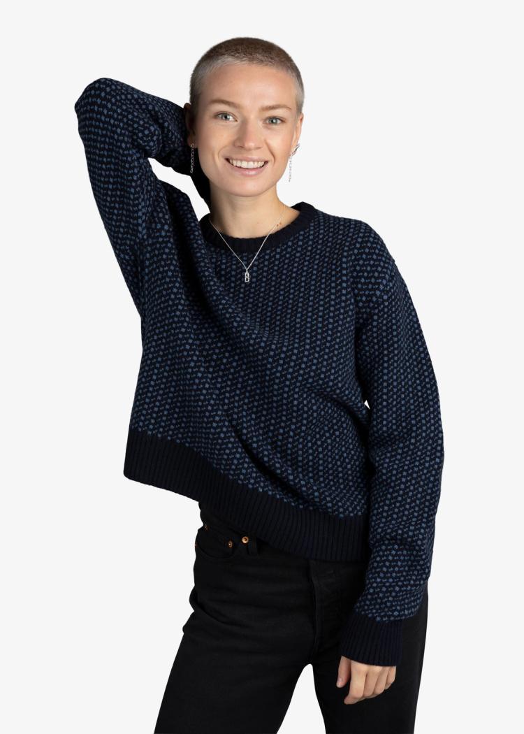 Secondary product image for "Olga Knit Navy"