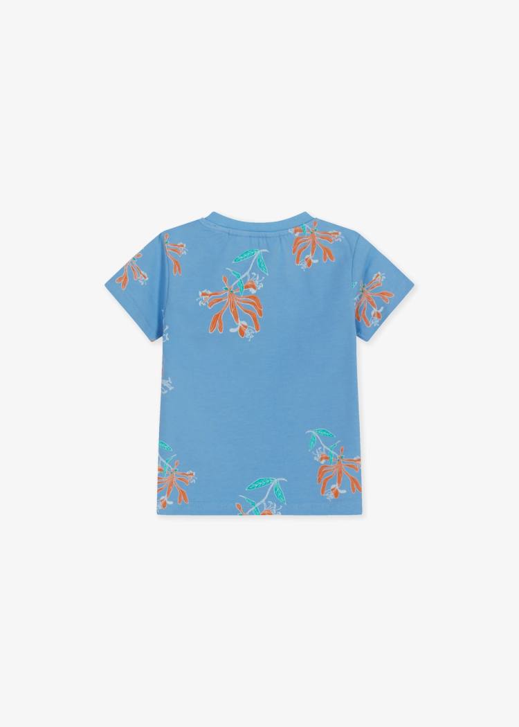 Secondary product image for "T-shirt Kaprifol Blå Barn"