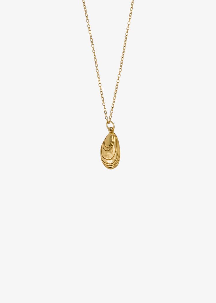 Secondary product image for "Necklace Mussel Gold"