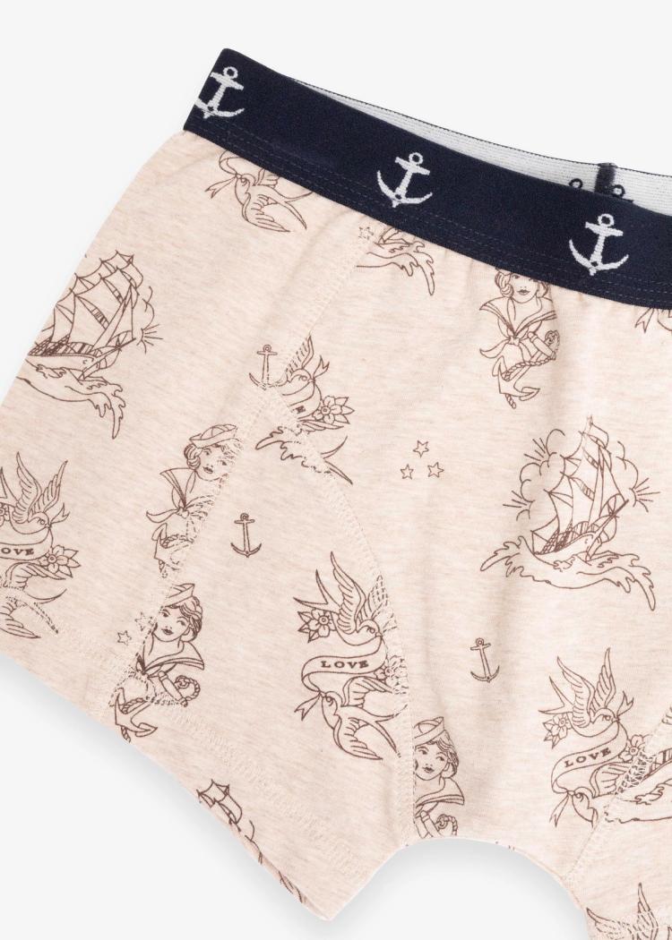 Secondary product image for "Underwear Tattoo Brown"