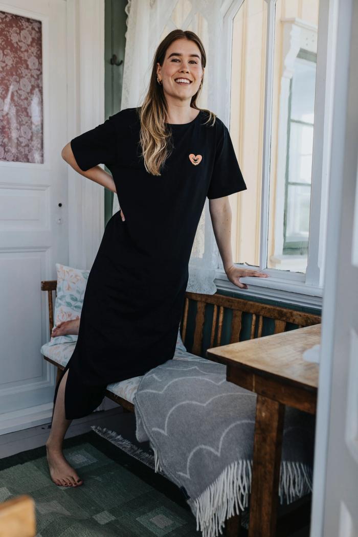 Secondary product image for "Paulette Dress Black"