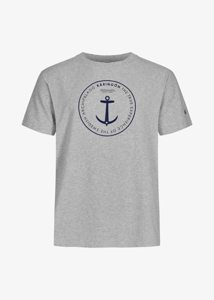 Secondary product image for "T-shirt Käringön Greymelange Unisex"