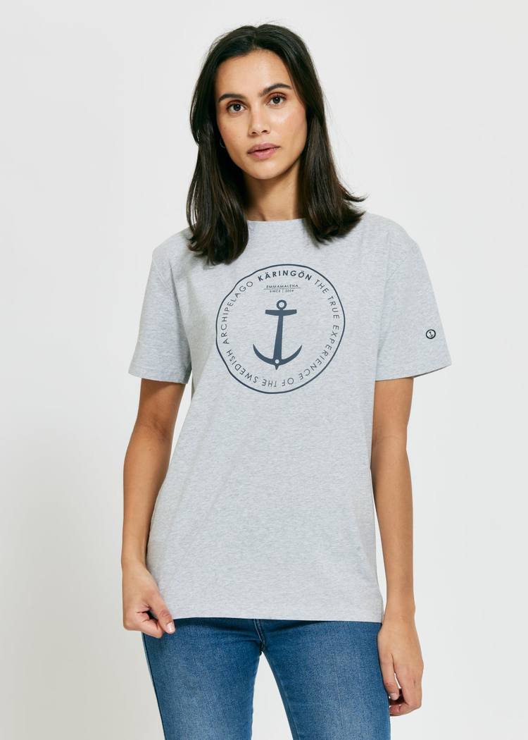 Secondary product image for "T-shirt Käringön Washed Orange"