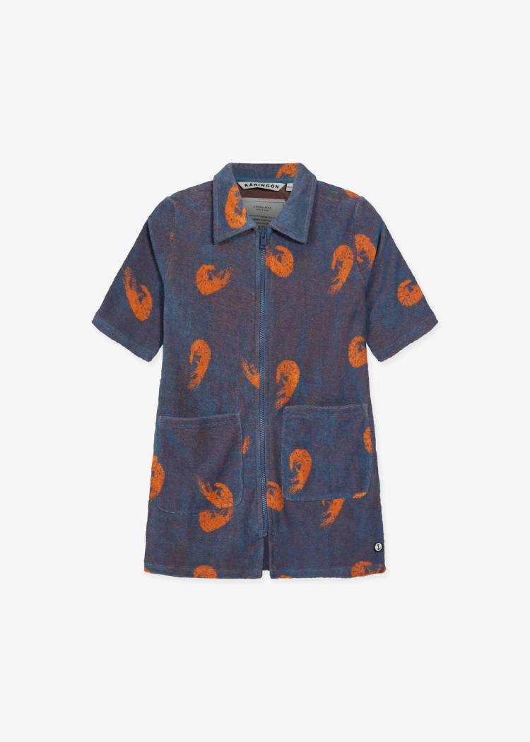 Secondary product image for "Badrock Räka Barn Petrol"