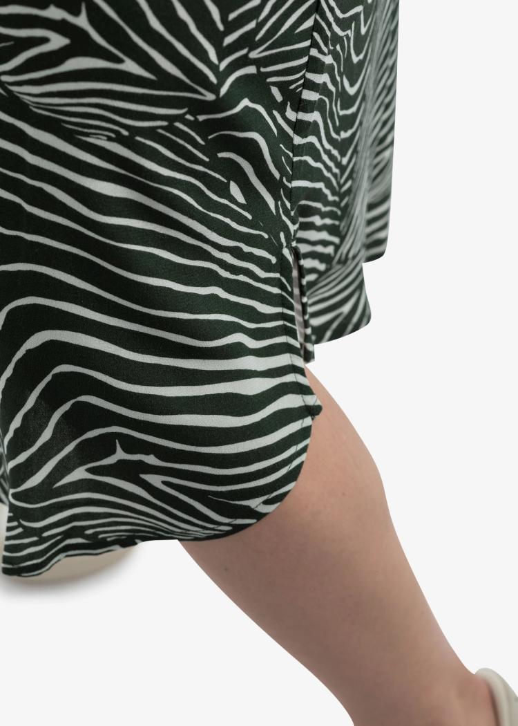 Secondary product image for "Irma Shirt Dress Salmon Green"