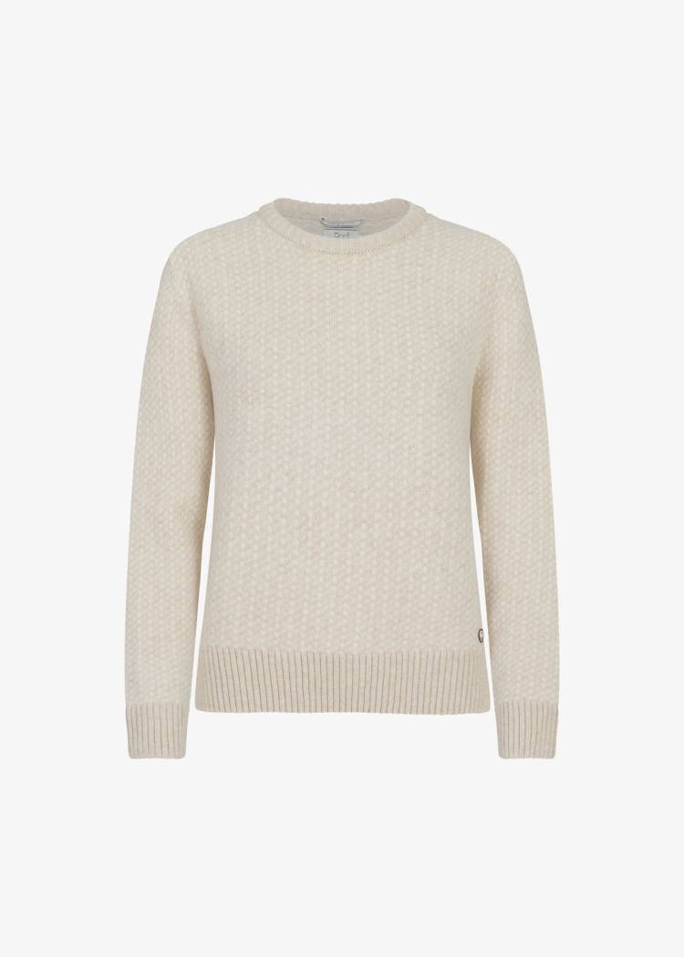 Secondary product image for "Olga Stickad Beige"