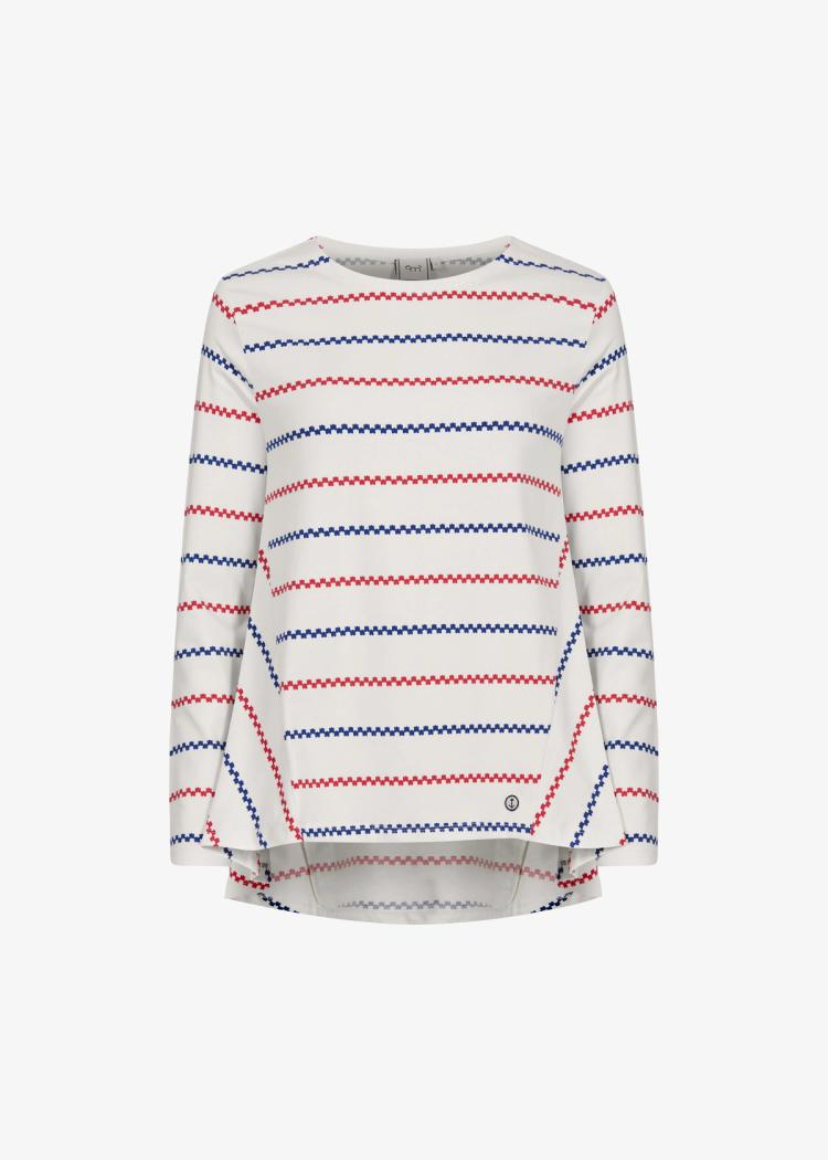 Secondary product image for "Bonnie Blouse Käringön Stripe Offwhite"