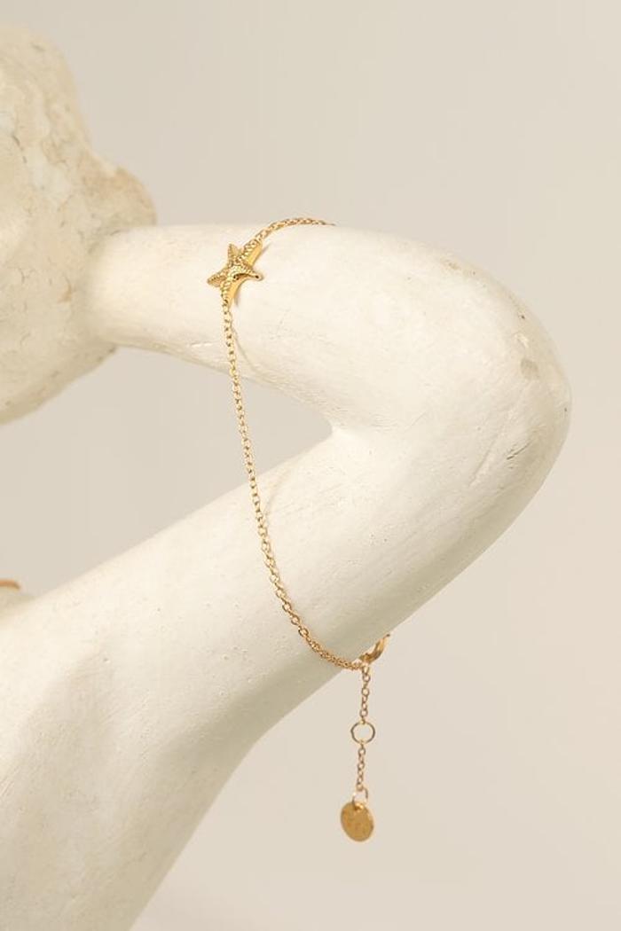 Secondary product image for "Armband Sjöstjärna Guld"