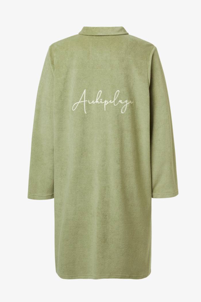 Secondary product image for "Bathrobe Archipelago Sage Green"