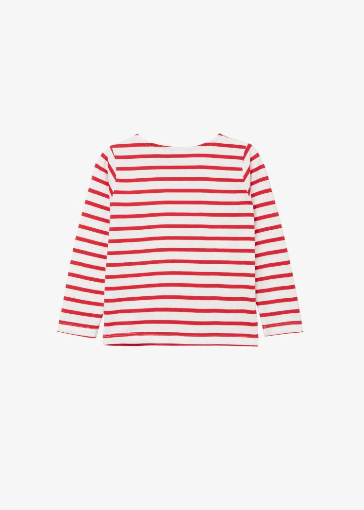 Secondary product image for "Marin Rand Vit Röd Barn"