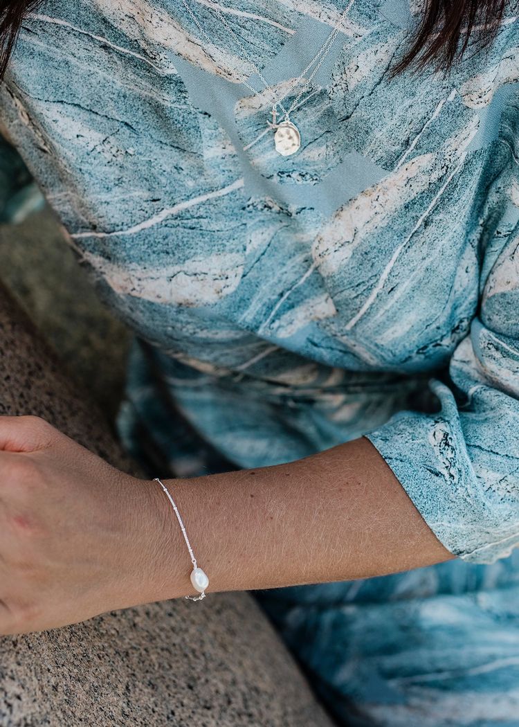 Secondary product image for "Armband Sötvattenspärla Silver"
