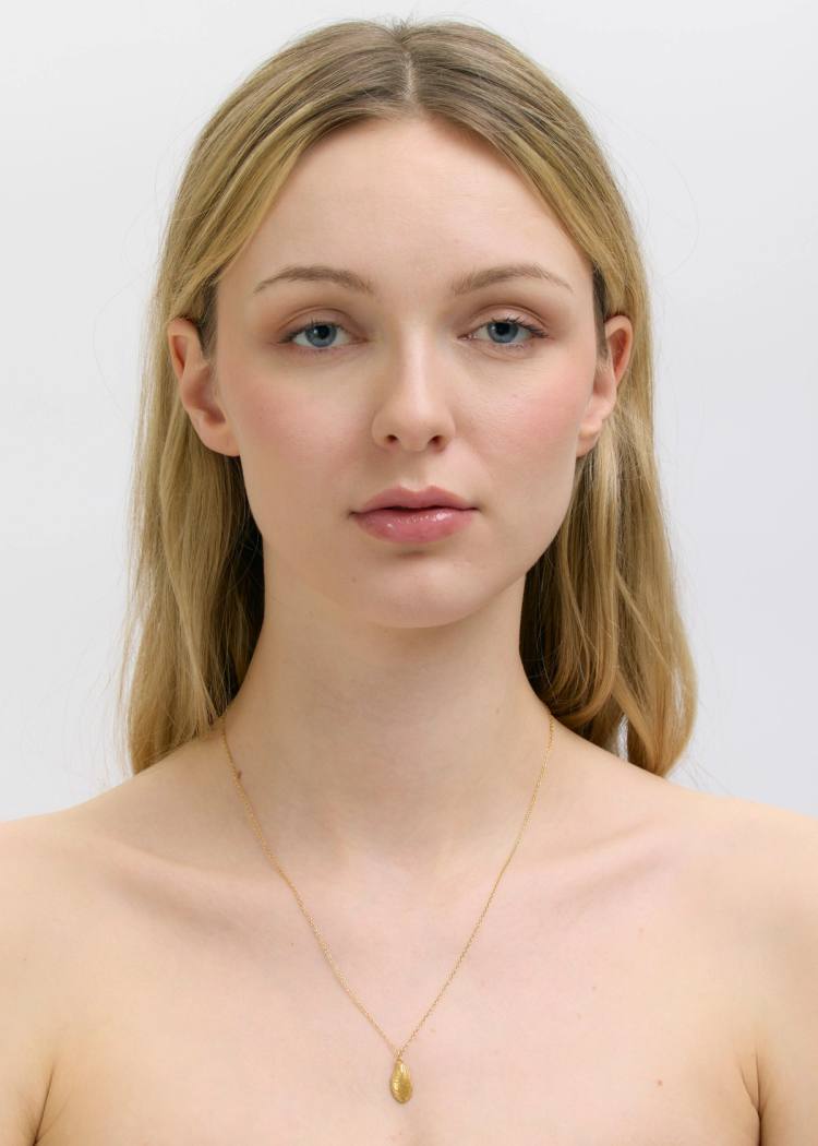 Secondary product image for "Halsband Blåmussla Guld"